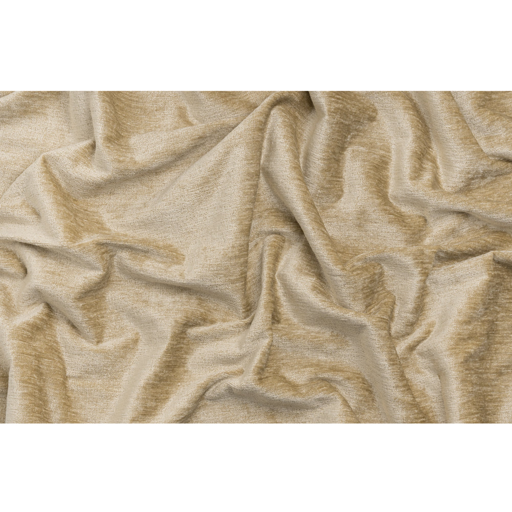 Upholstery Chenille - Hazelnut Monotone Abstract - Timbrell Collection