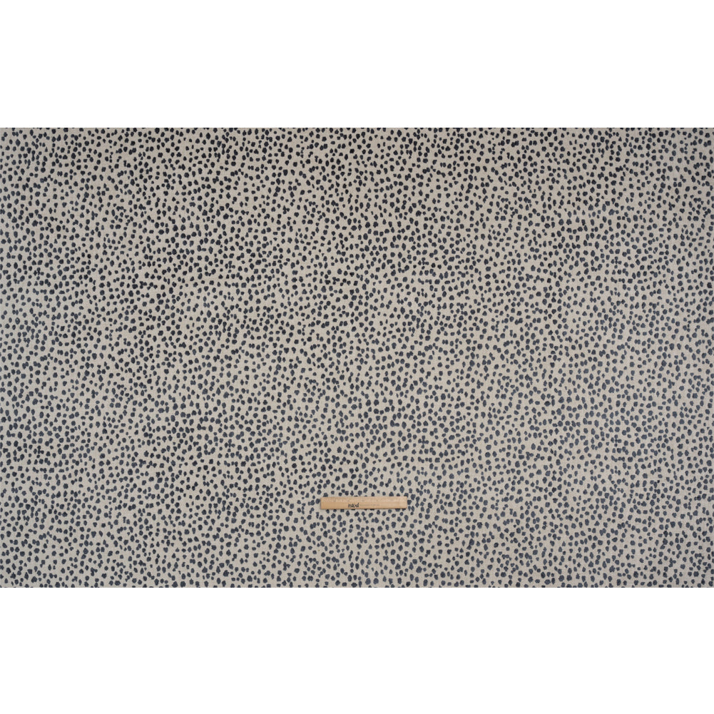 Upholstery Chenille - Sapphire Spotted - Piperhill Collection
