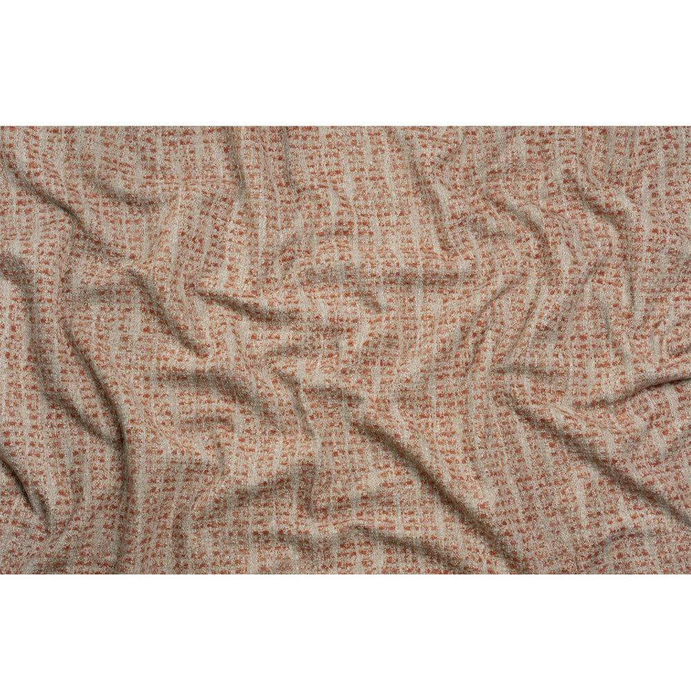 Tweedy Upholstery Boucle - Ruby - Torlea Collection