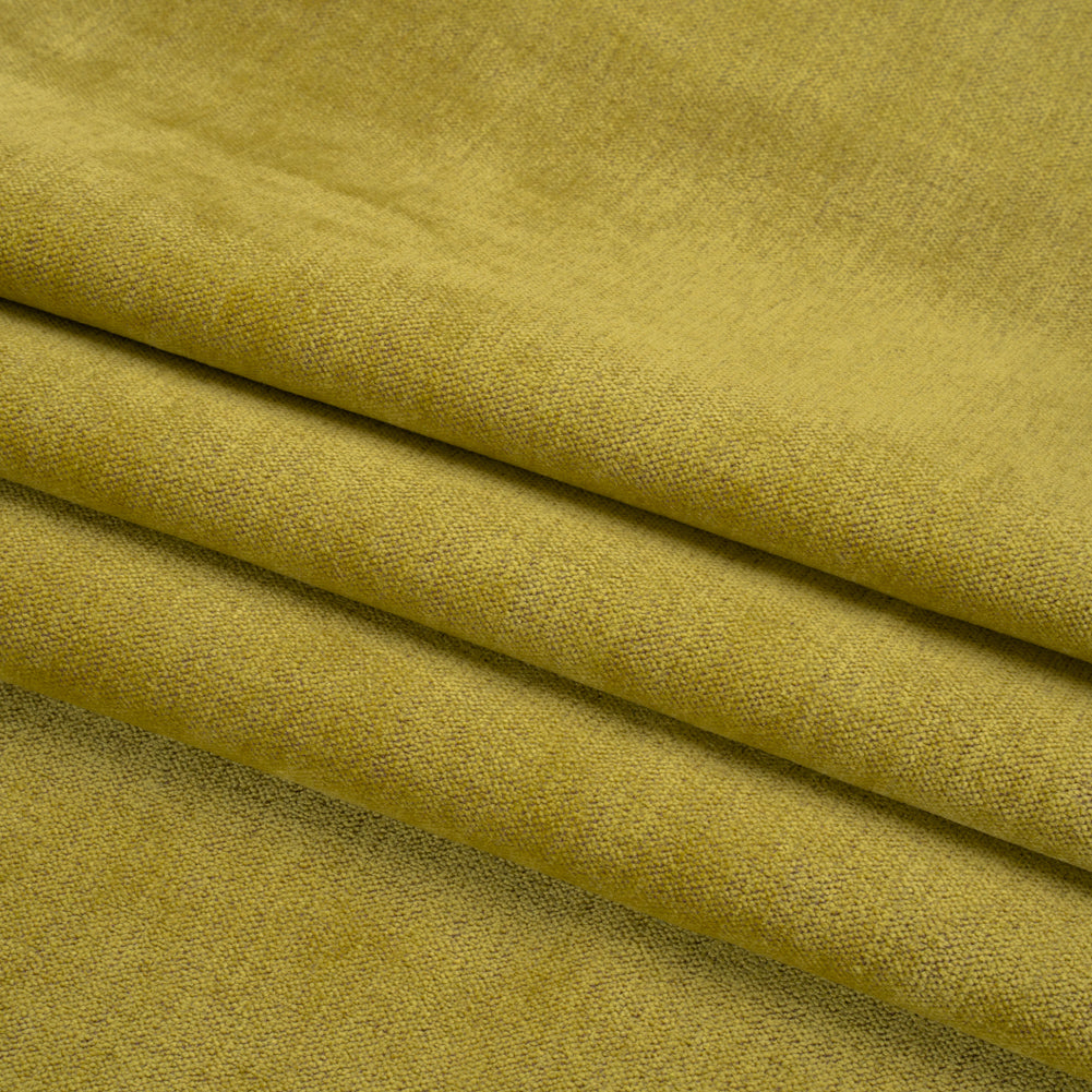 Upholstery Chenille with Latex Backing - Avocado - Tonnet Collection