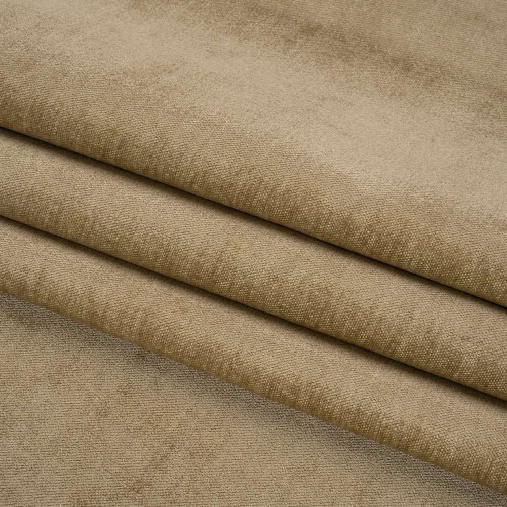 Upholstery Chenille with Latex Backing - Cement - Tonnet Collection
