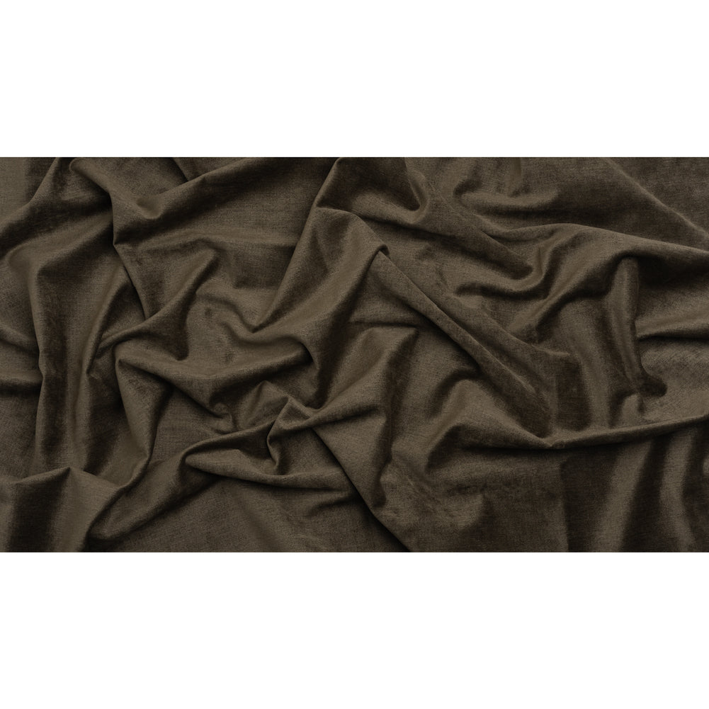 Upholstery Chenille with Latex Backing - Char - Tonnet Collection