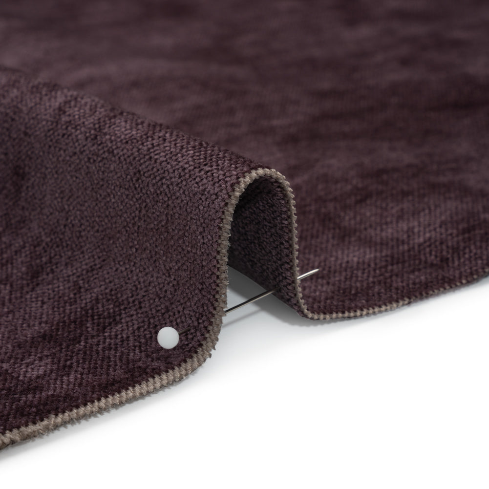 Upholstery Chenille with Latex Backing - Wisteria - Tonnet Collection