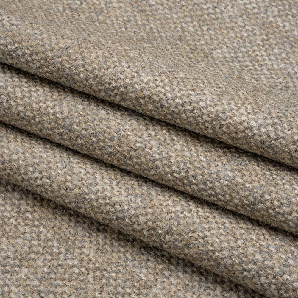 Tweed Upholstery Boucle with Latex Backing - Haze - Algrove Collection