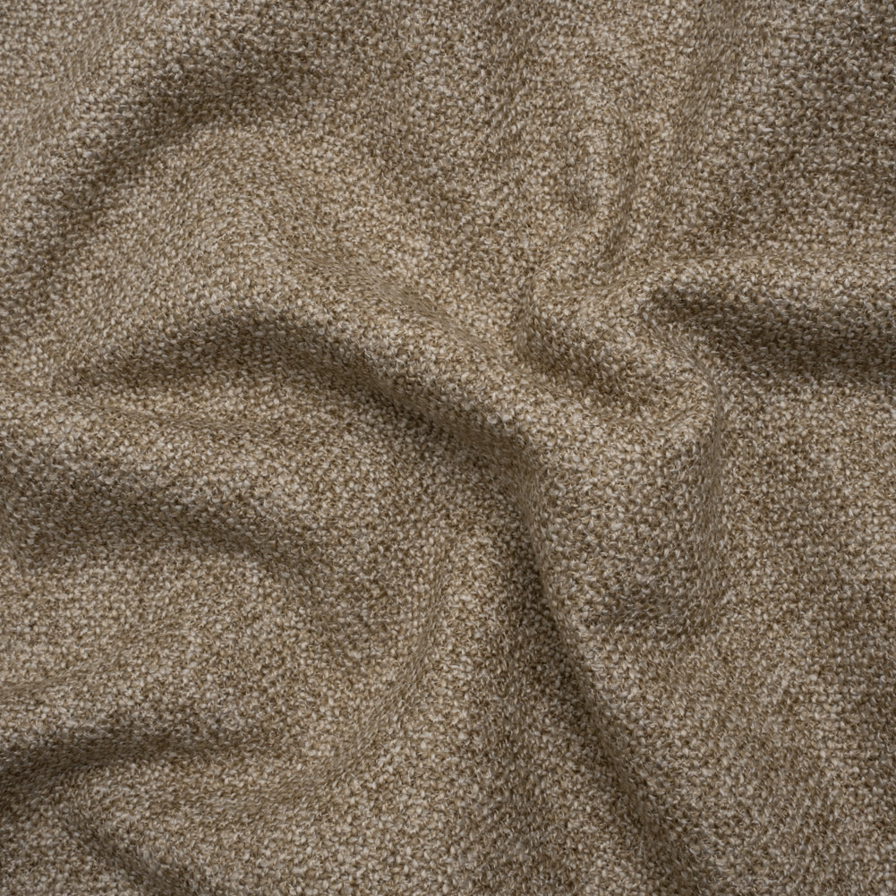 Upholstery Tweed with Latex Backing - Linen - Wyverstone Collection