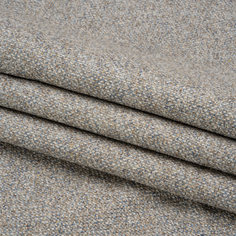 Upholstery Tweed with Latex Backing - Sky - Wyverstone Collection