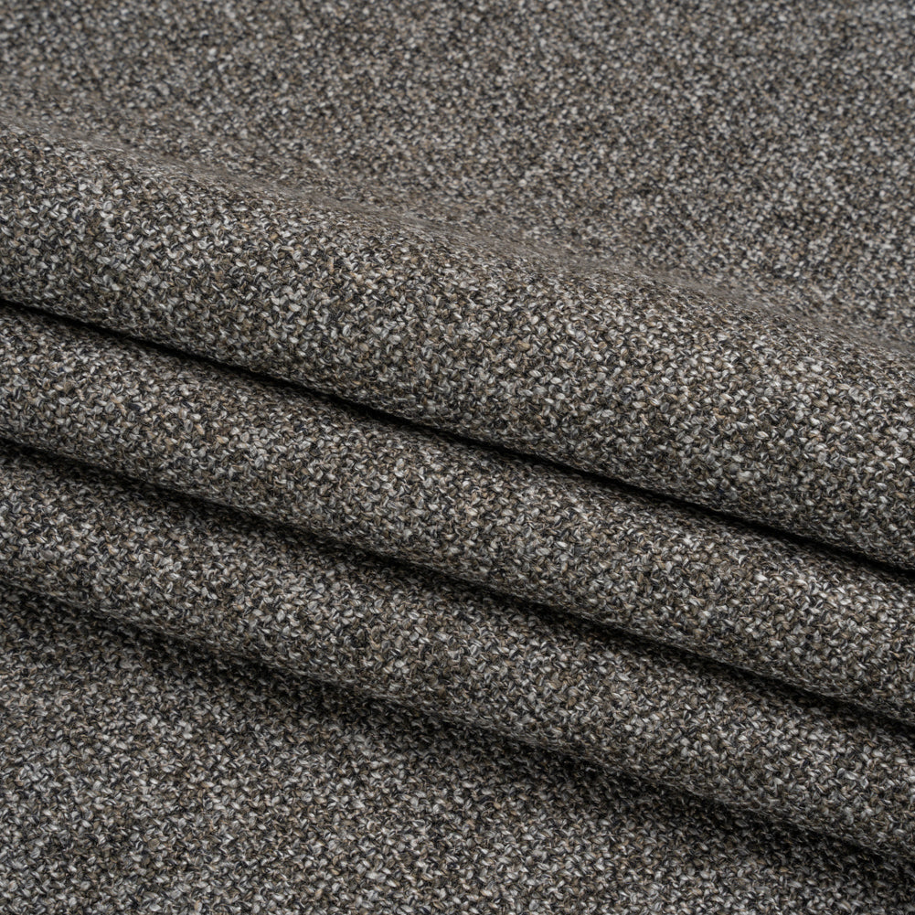 Upholstery Tweed with Latex Backing - Steel - Wyverstone Collection