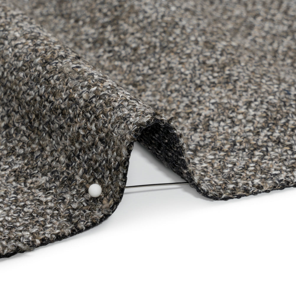 Upholstery Tweed with Latex Backing - Steel - Wyverstone Collection