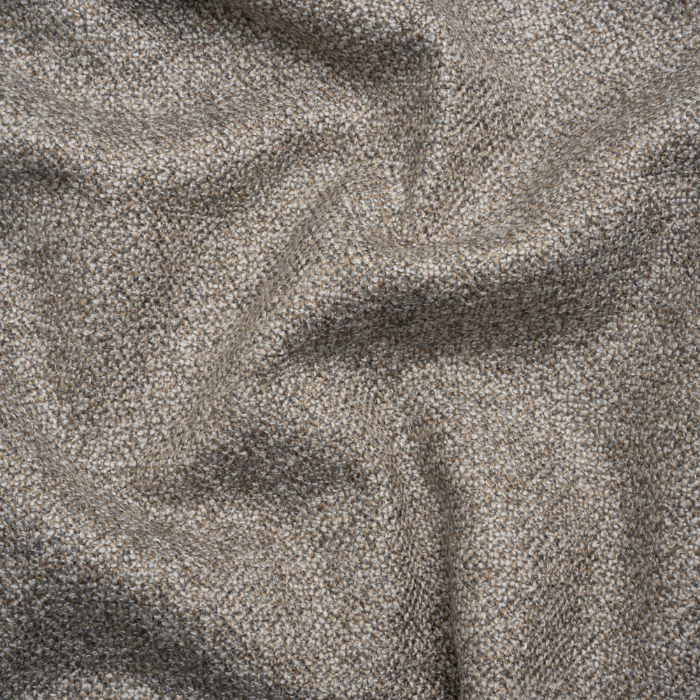 Upholstery Tweed with Latex Backing - Stone - Wyverstone Collection