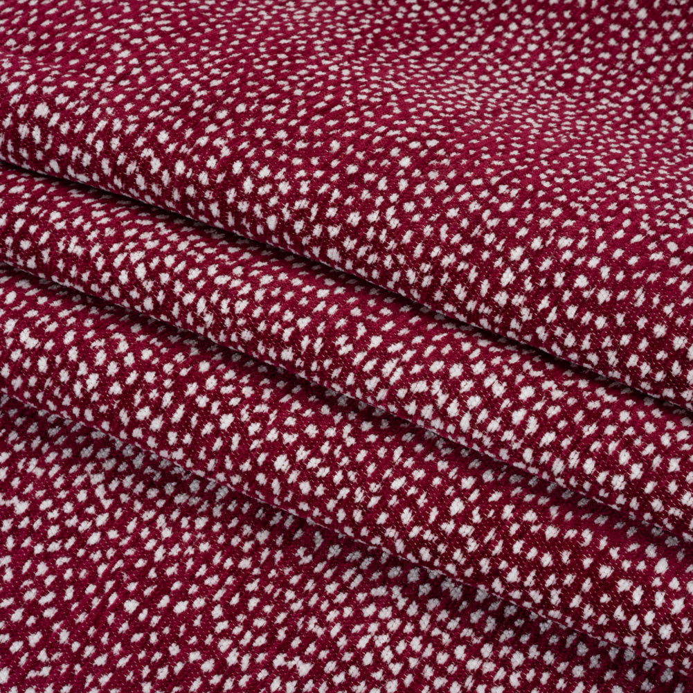 Upholstery Chenille - Boysenberry Spotted - Remus Collection