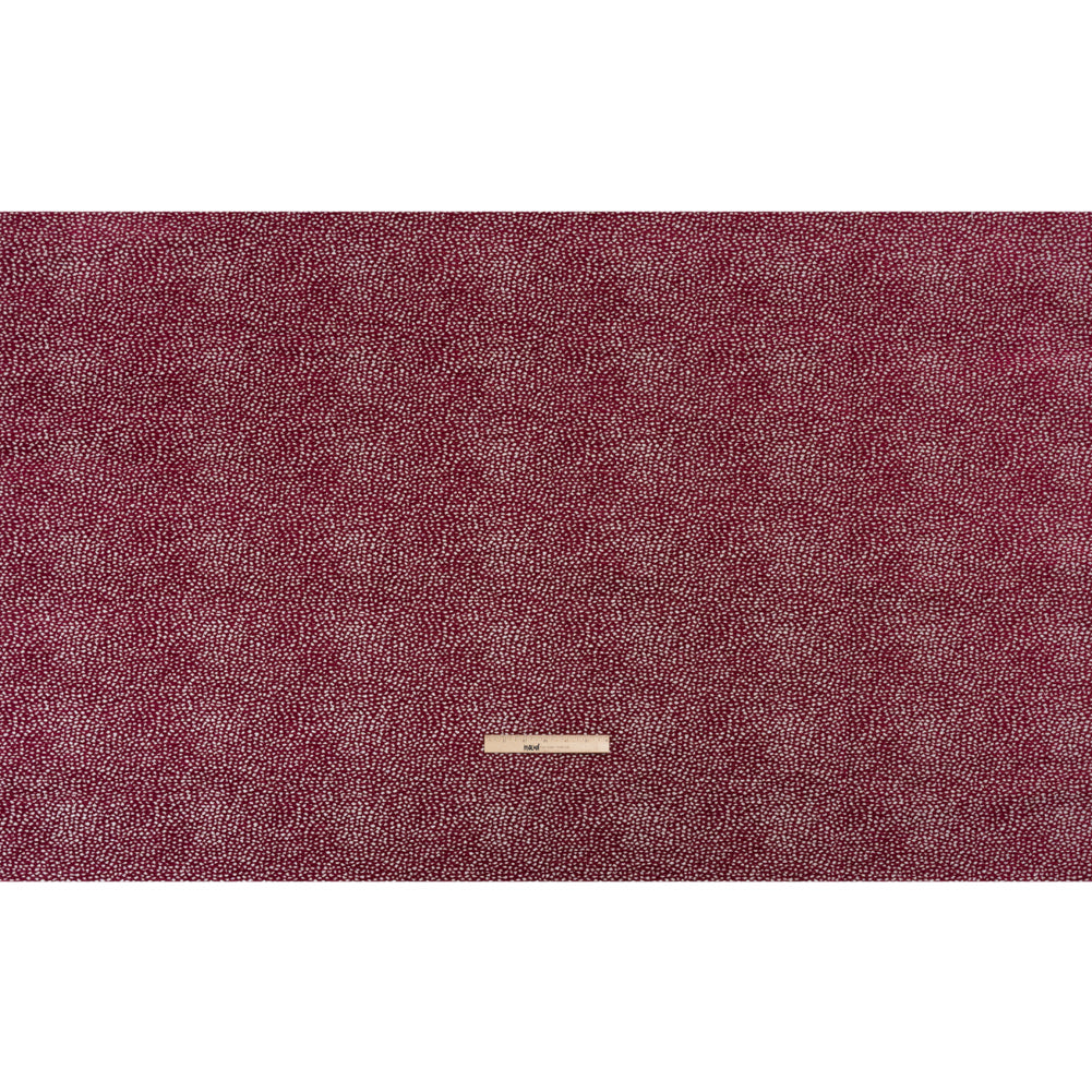 Upholstery Chenille - Boysenberry Spotted - Remus Collection