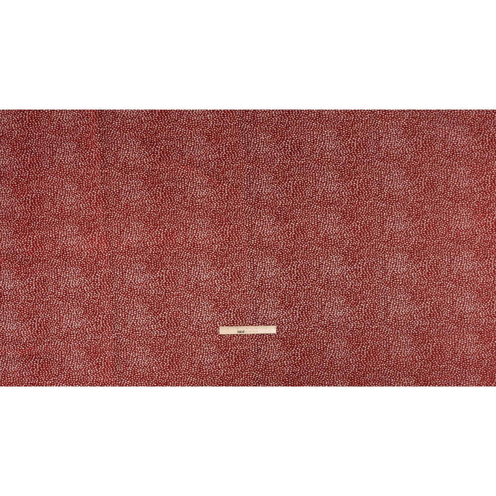 Upholstery Chenille - Cherry Spotted - Remus Collection