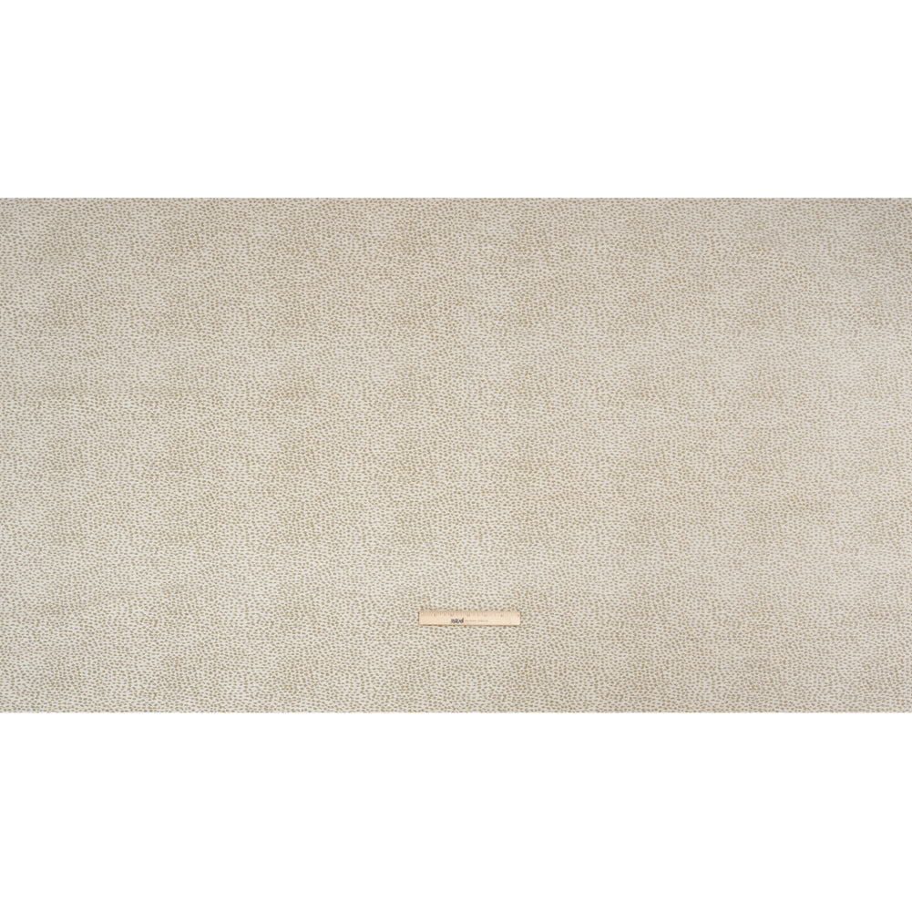 Upholstery Chenille - Parchment Spotted - Remus Collection