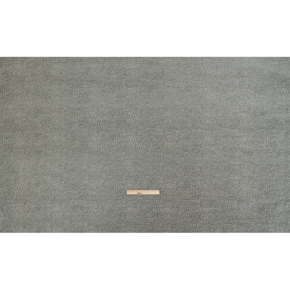 Upholstery Chenille - Platinum Spotted - Remus Collection