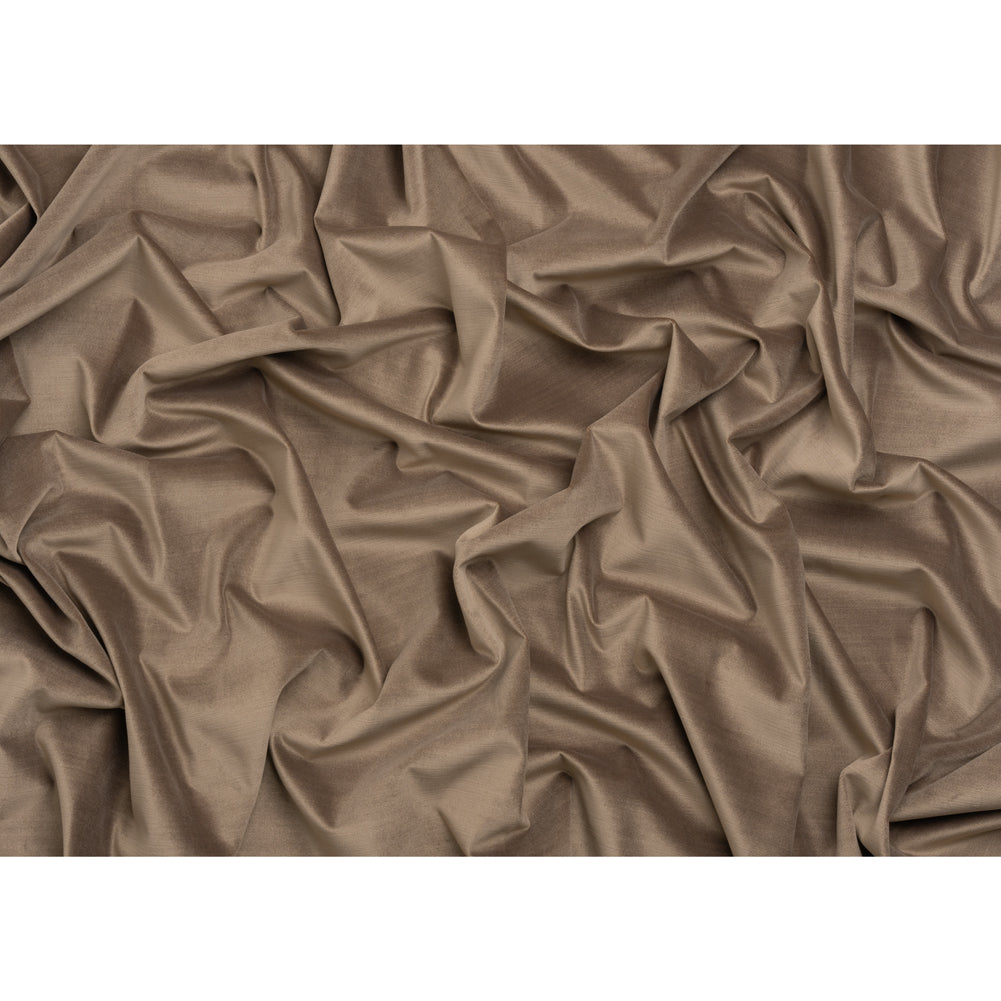 Low Pile Upholstery Velvet - Cocoa - Somerset Collection