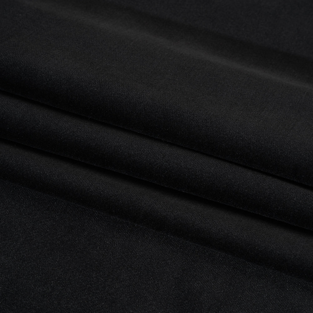 Low Pile Upholstery Velvet - Ebony - Somerset Collection