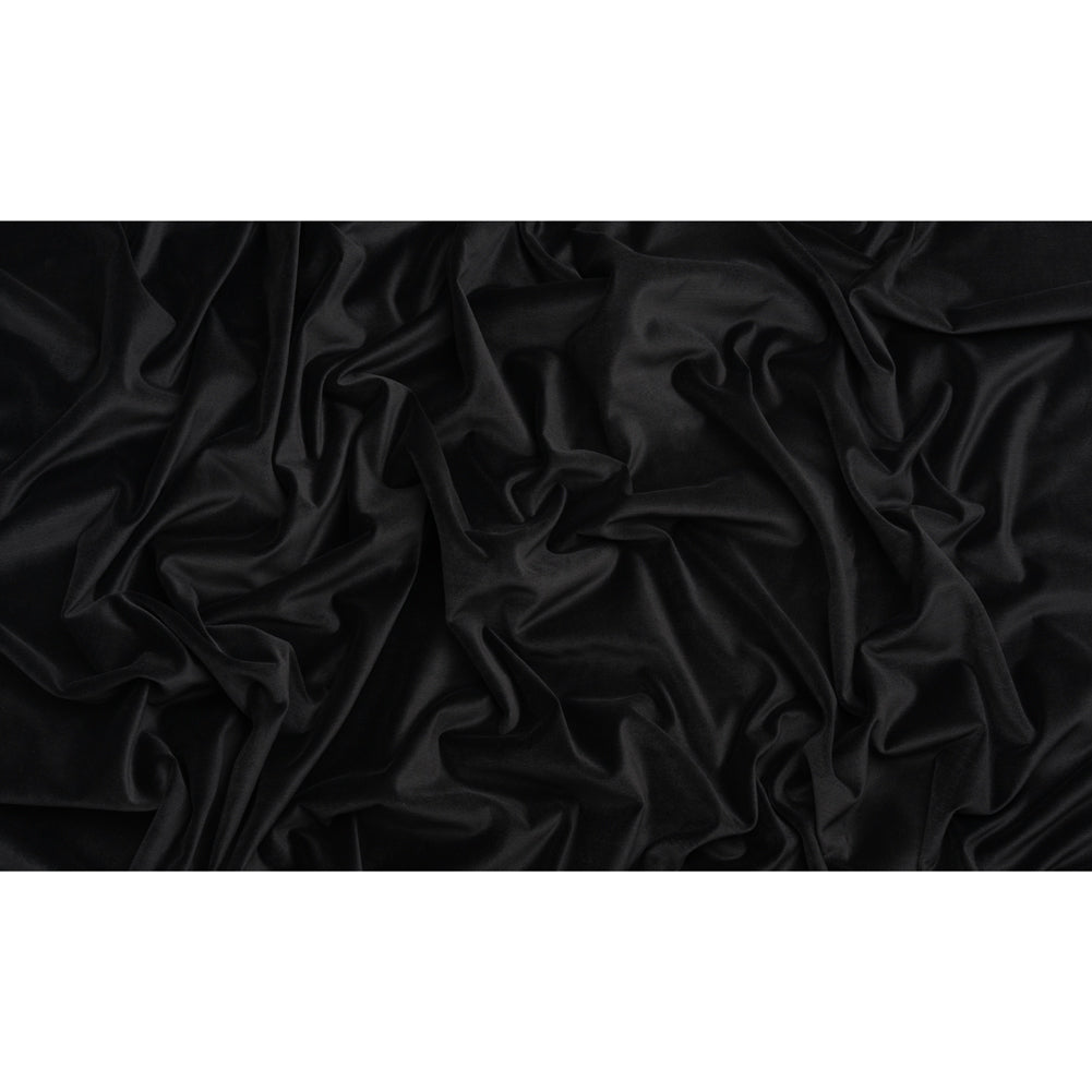 Low Pile Upholstery Velvet - Ebony - Somerset Collection