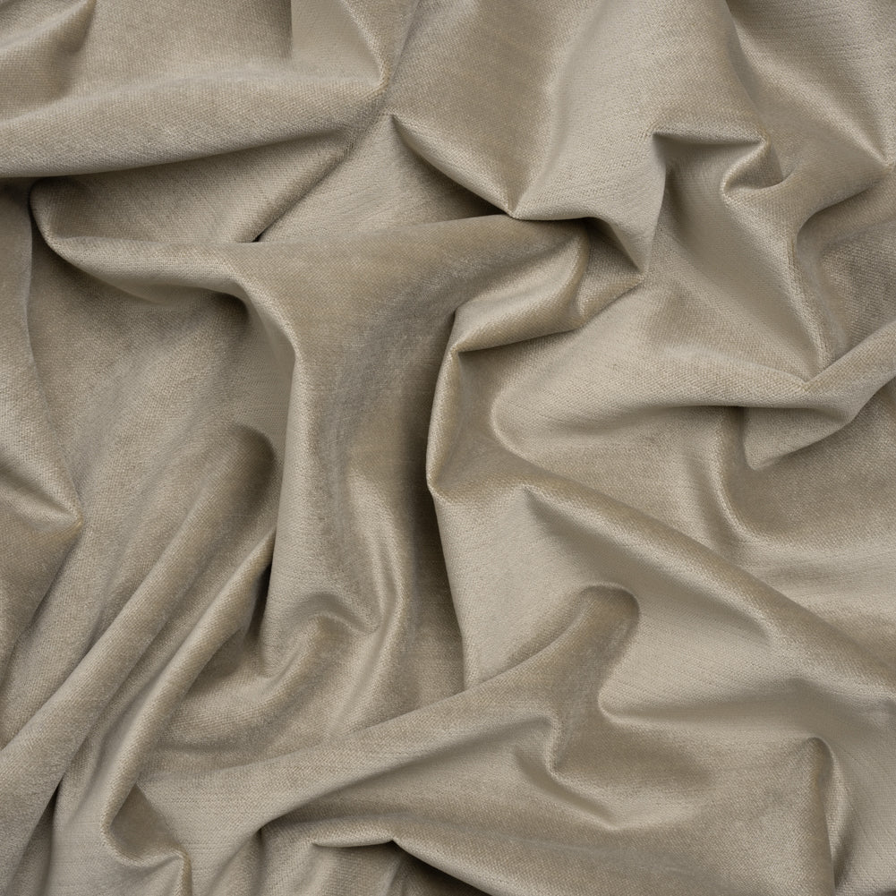 Low Pile Upholstery Velvet - Matte Grey - Somerset Collection