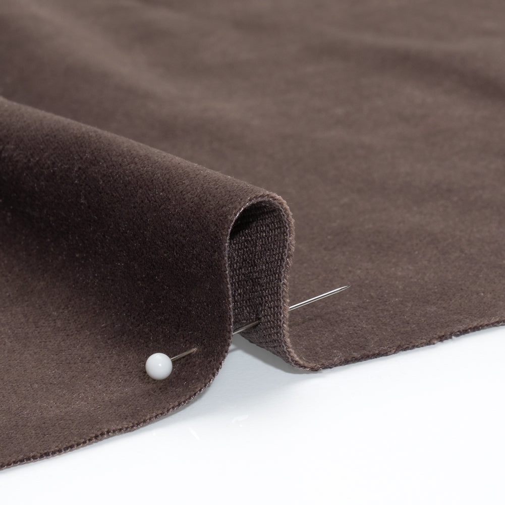 Low Pile Upholstery Velvet - Mocha - Somerset Collection