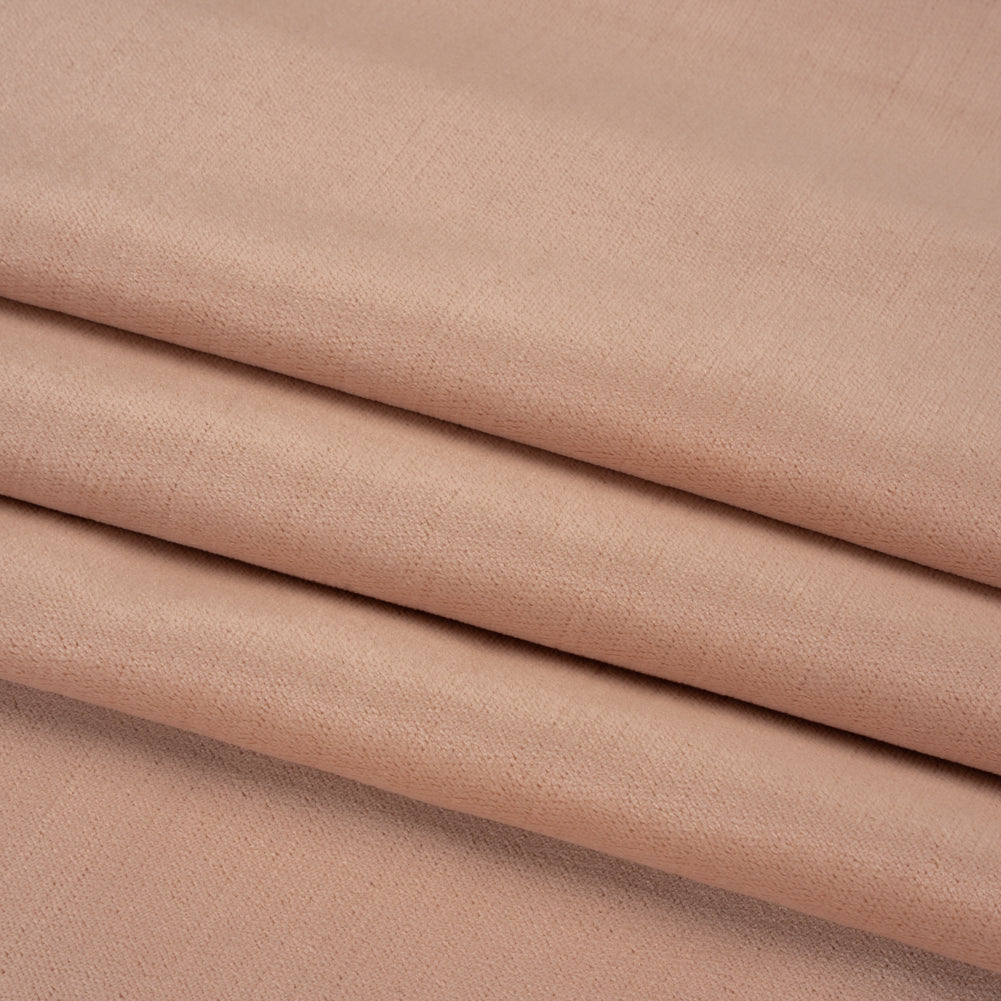 Low Pile Upholstery Velvet - Pink Champs - Somerset Collection