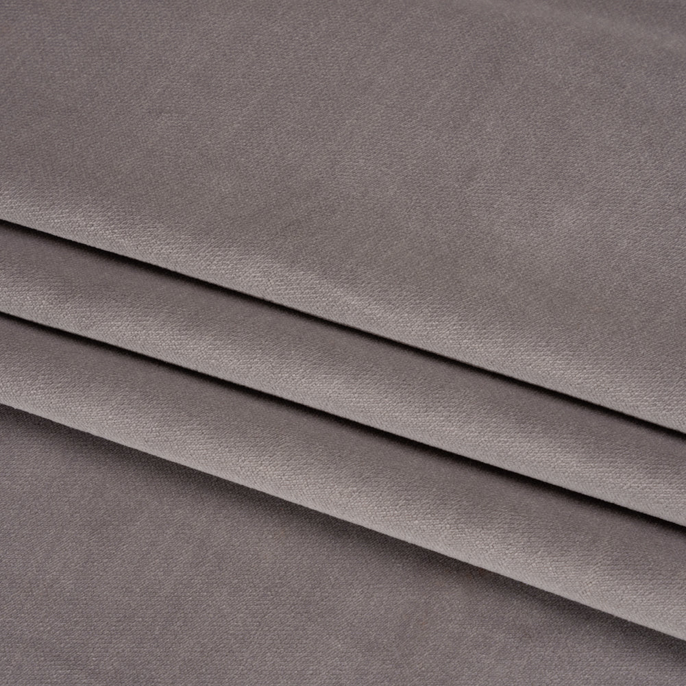 Low Pile Upholstery Velvet - Platinum - Somerset Collection