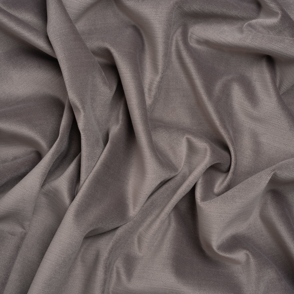 Low Pile Upholstery Velvet - Platinum - Somerset Collection