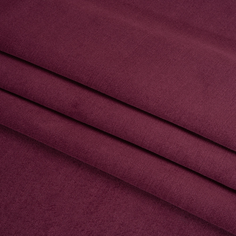 Low Pile Upholstery Velvet - Plum - Somerset Collection