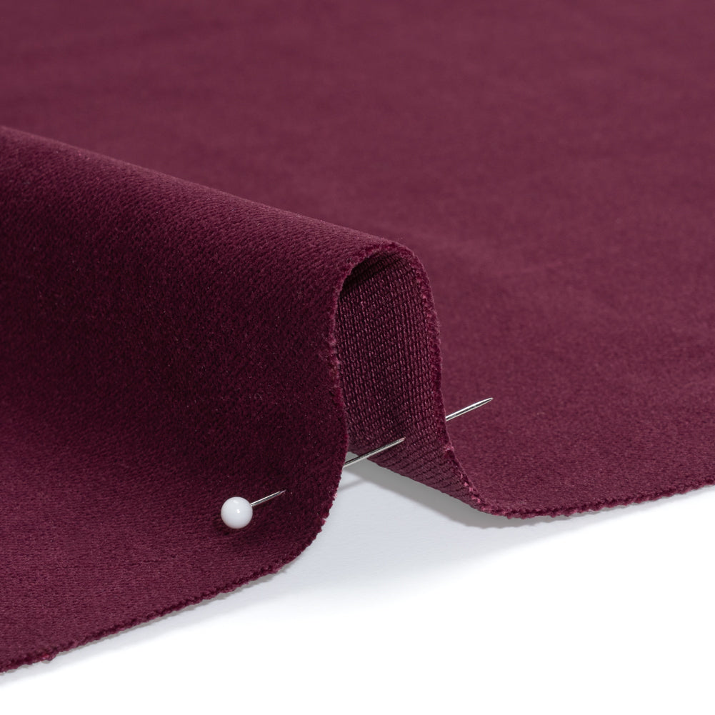 Low Pile Upholstery Velvet - Plum - Somerset Collection