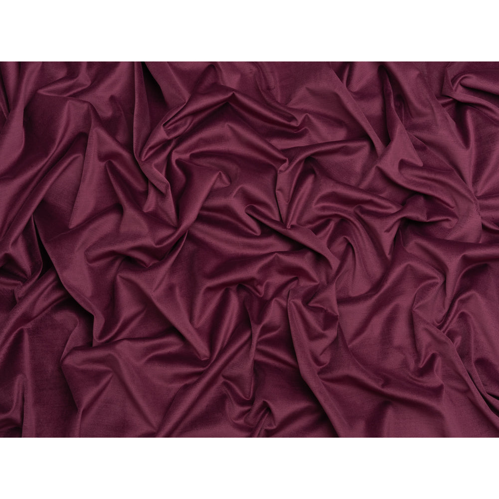 Low Pile Upholstery Velvet - Plum - Somerset Collection