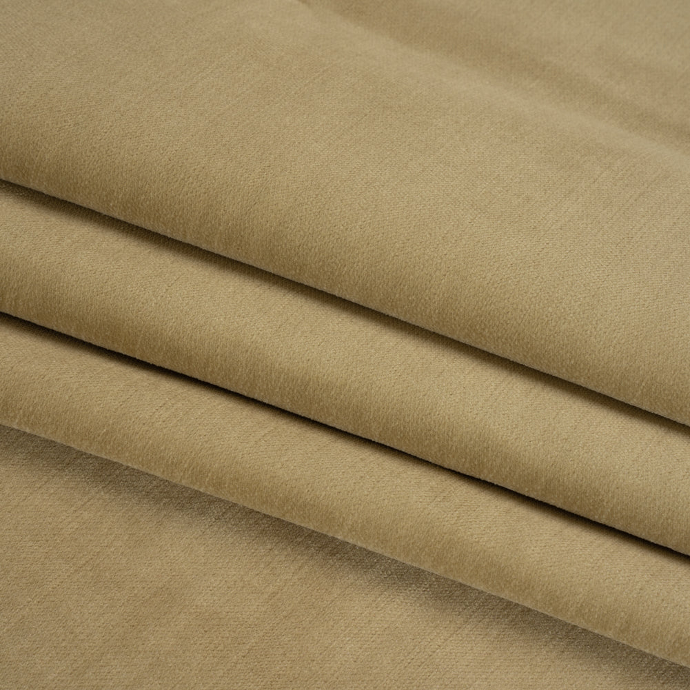 Low Pile Upholstery Velvet - Taupe - Somerset Collection