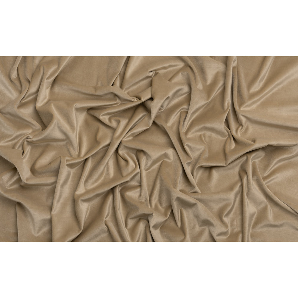 Low Pile Upholstery Velvet - True Beige - Somerset Collection
