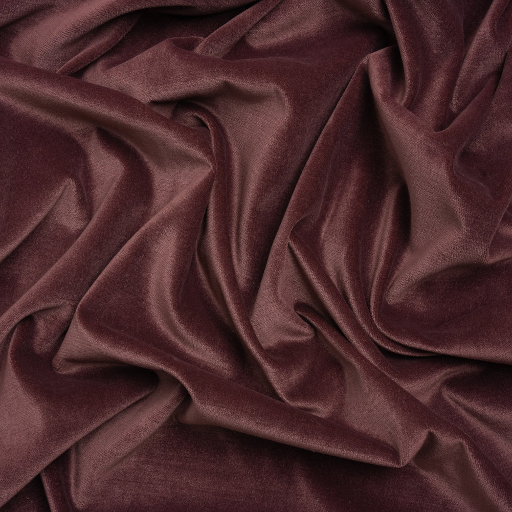 Low Pile Upholstery Velvet - Violet - Somerset Collection