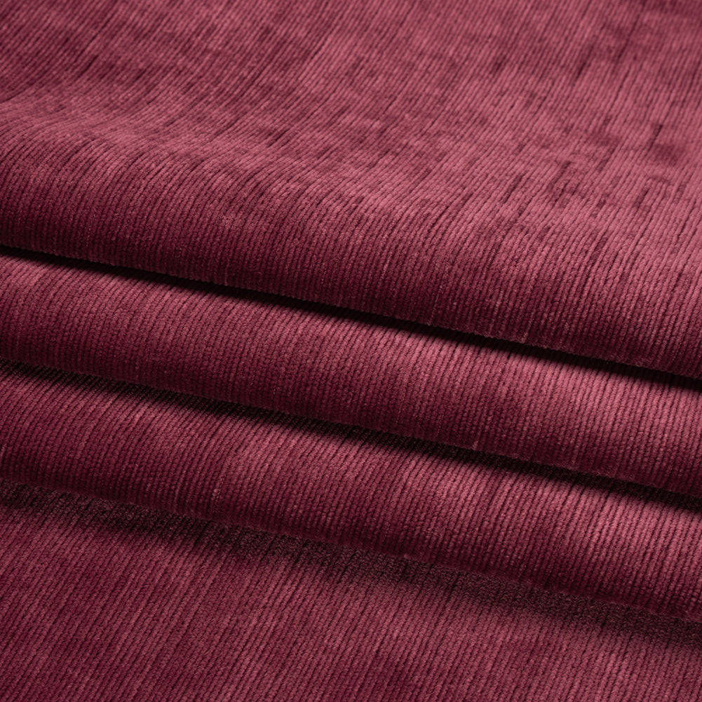 Plush Upholstery Corduroy - Berry - Emerson Collection