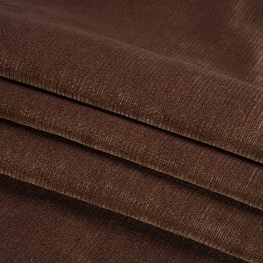 Plush Upholstery Corduroy - Chocolate - Emerson Collection