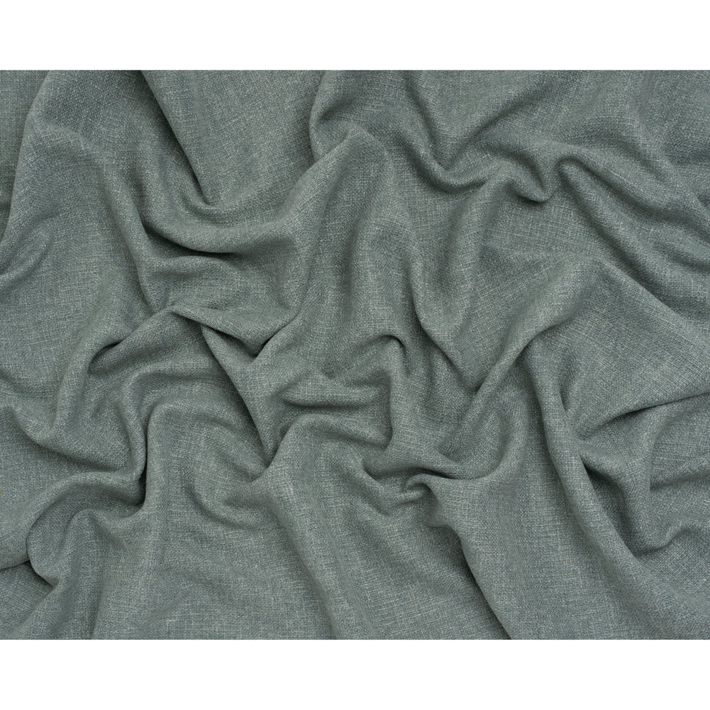 Polyester and Linen Textured Upholstery Woven - Chambray - Georgia Collection