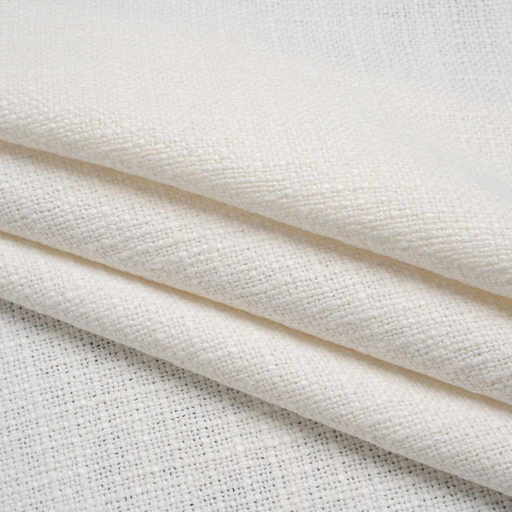 Polyester and Linen Textured Upholstery Woven - Optic - Georgia Collection