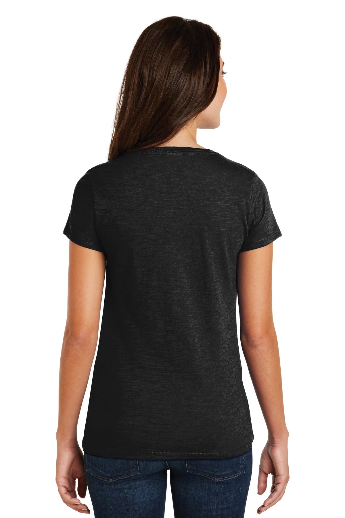 District ® Women's Super Slub® V-Neck Tee