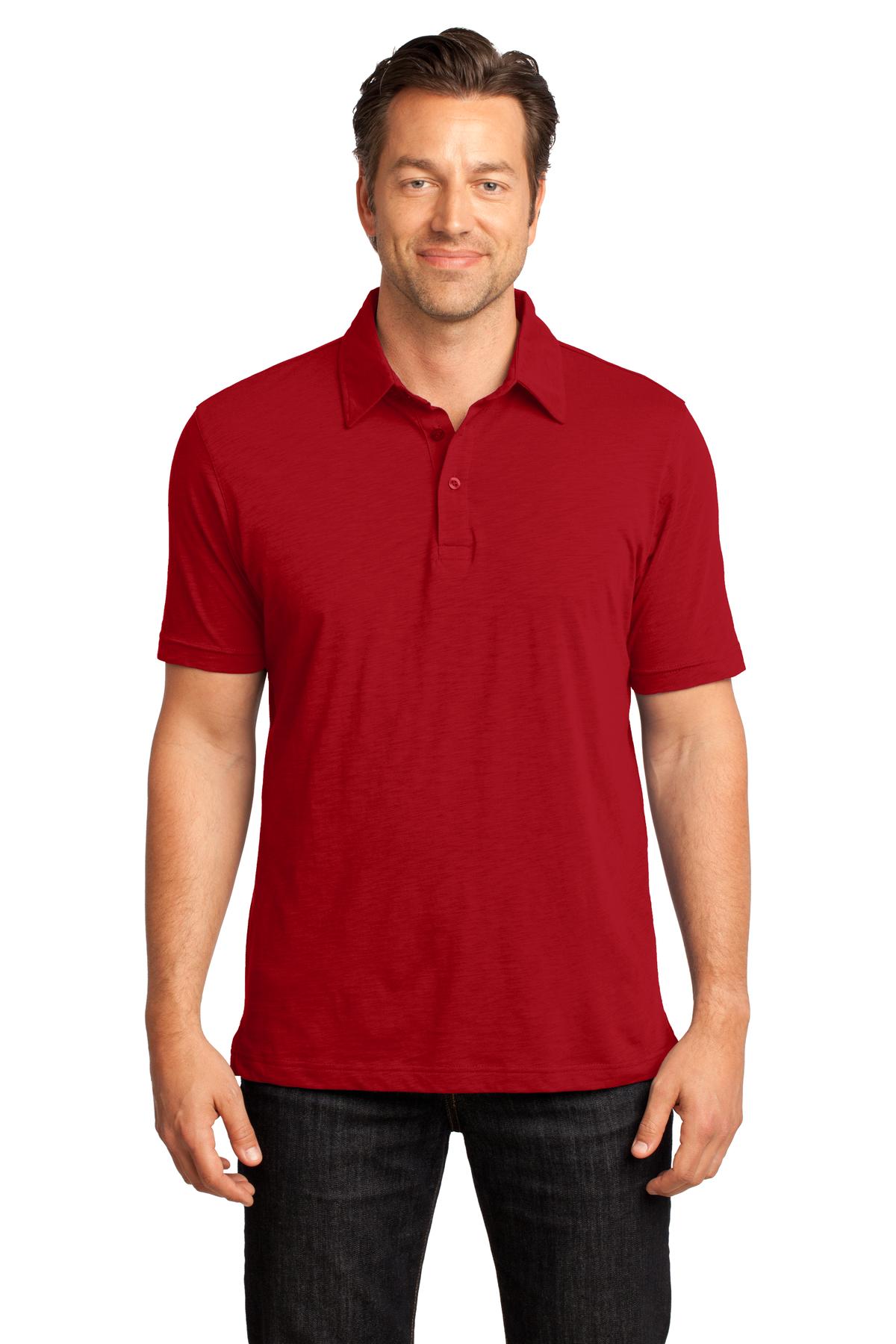 District Made® - Mens Slub Polo