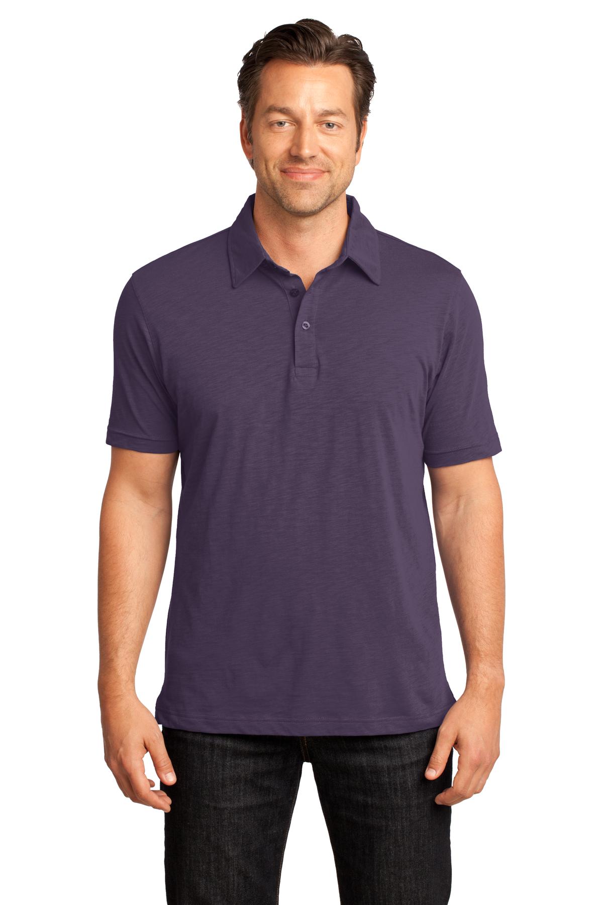District Made® - Mens Slub Polo