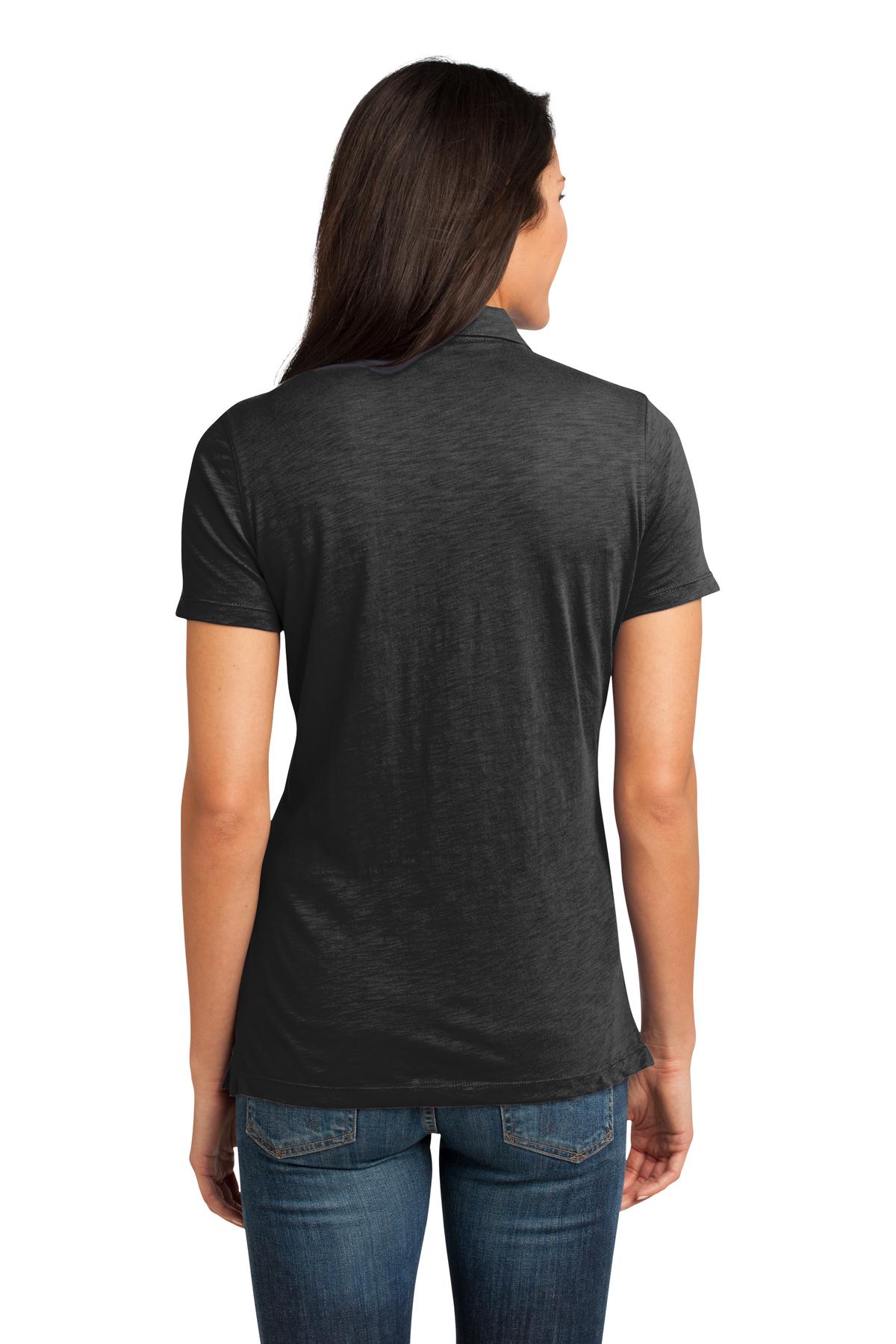 District Made® - Ladies Slub Polo