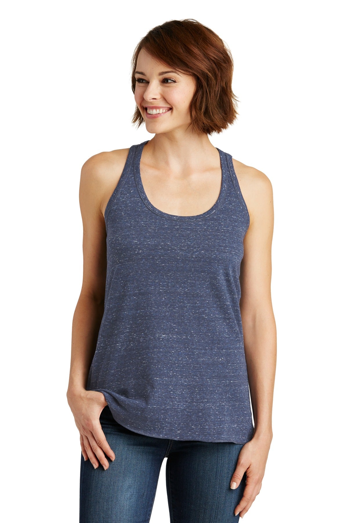 District ® Women's Cosmic Twist Back Tank