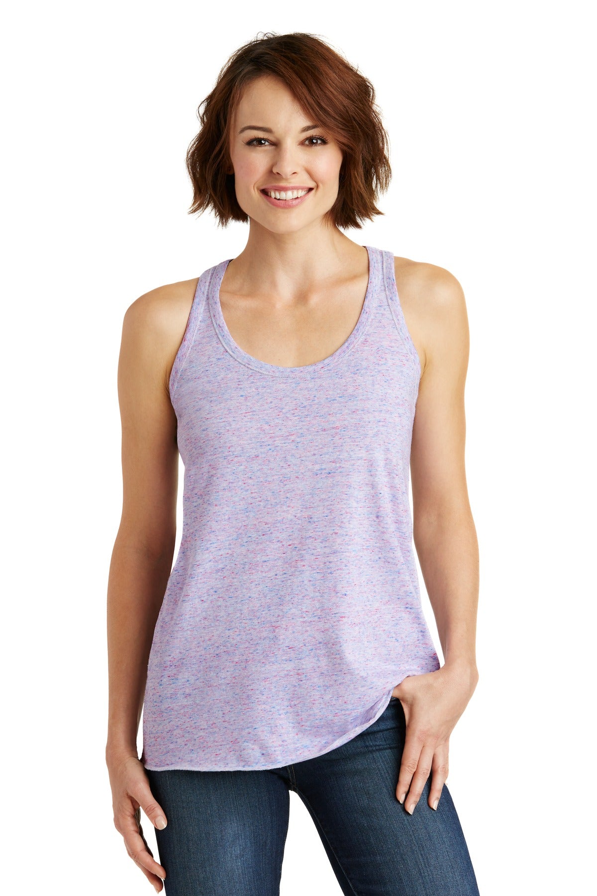 District ® Women's Cosmic Twist Back Tank