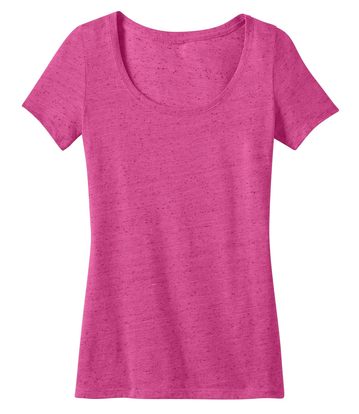 District Made® - Ladies Textured Scoop Tee