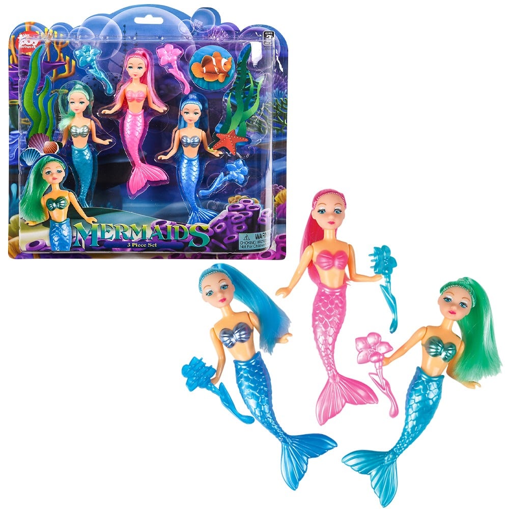 Mermaid Set 3 Pcs (1 PC)