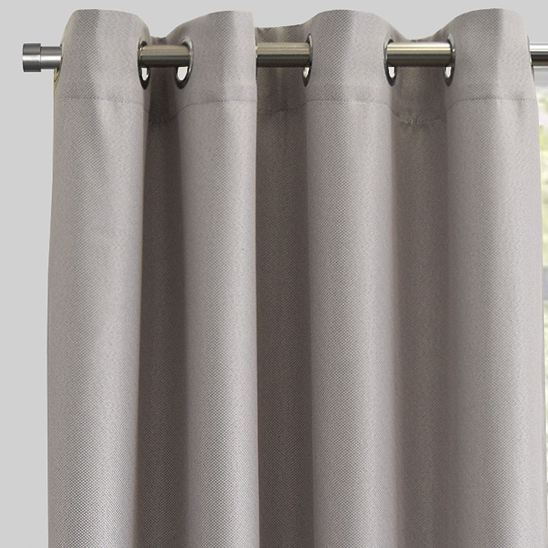 Logic Polyester Fabric - Solid Textured Linen Look, Room Darkening, 54" X 84" (Sold By The Pair)