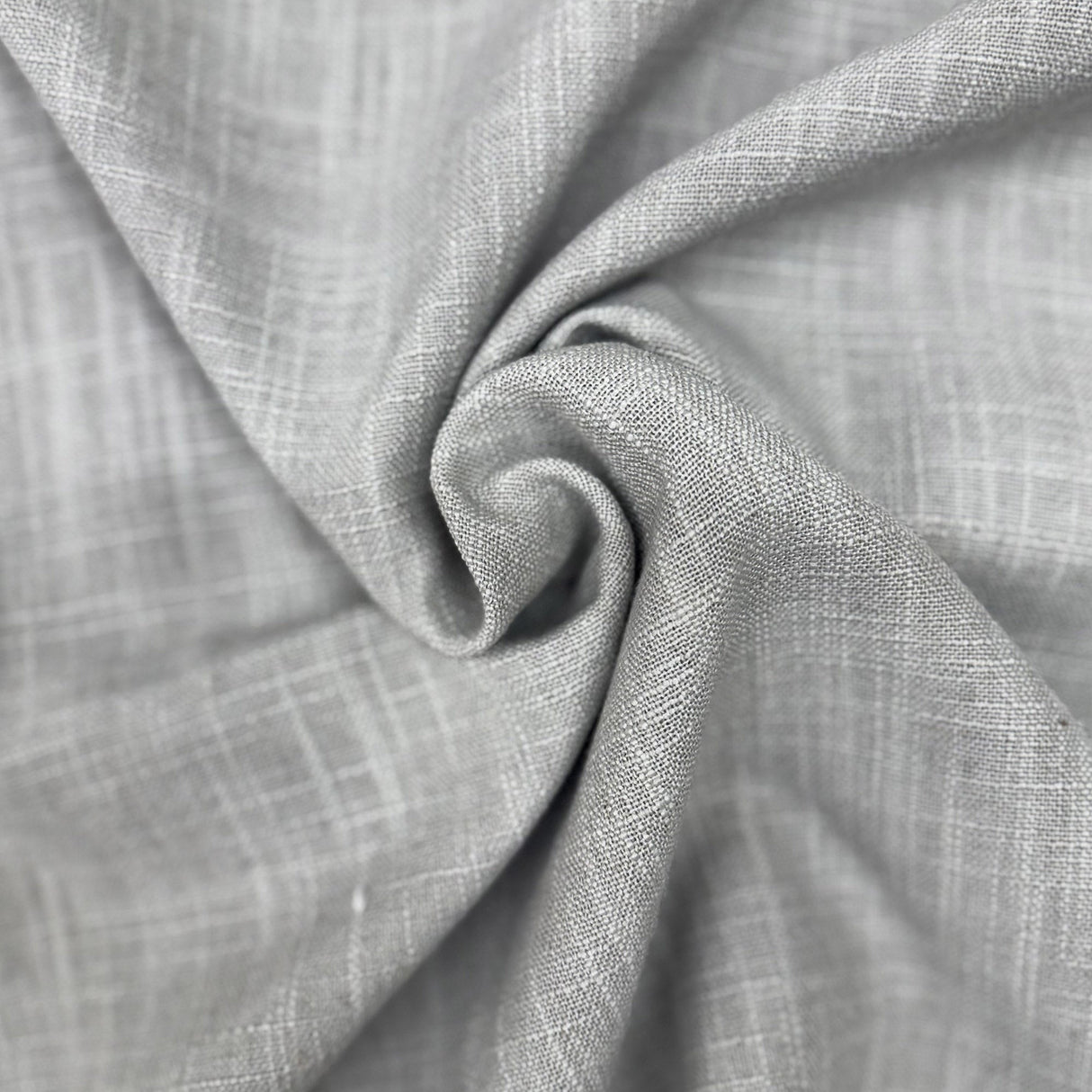 Drome Fabric Polyester Linen Blend Fabric - Solid Sheer, 110" Width (1 Yard)