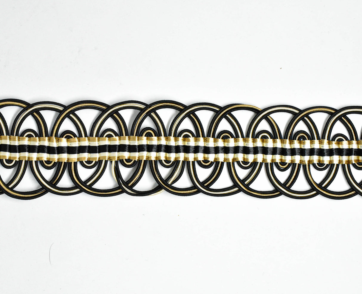Gimp Trim Wavy Loop Braided 2 Inch
