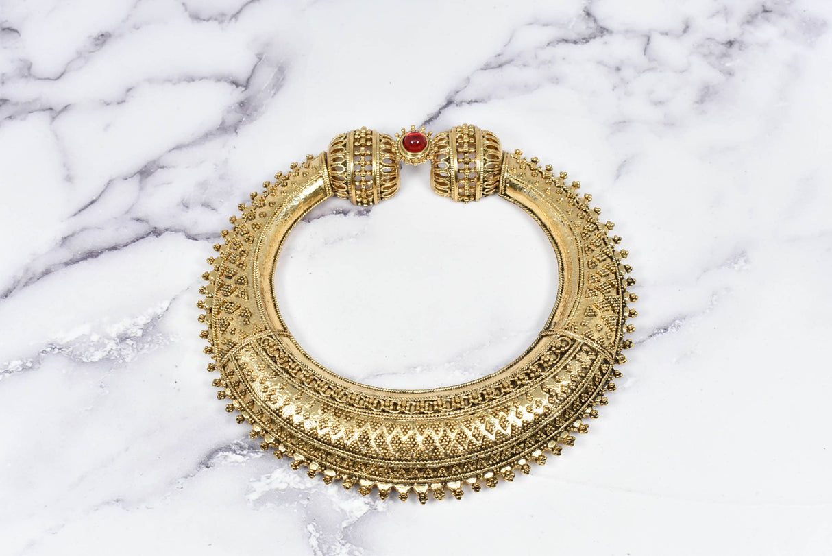 Gold Buckle Applique 4 1/2"