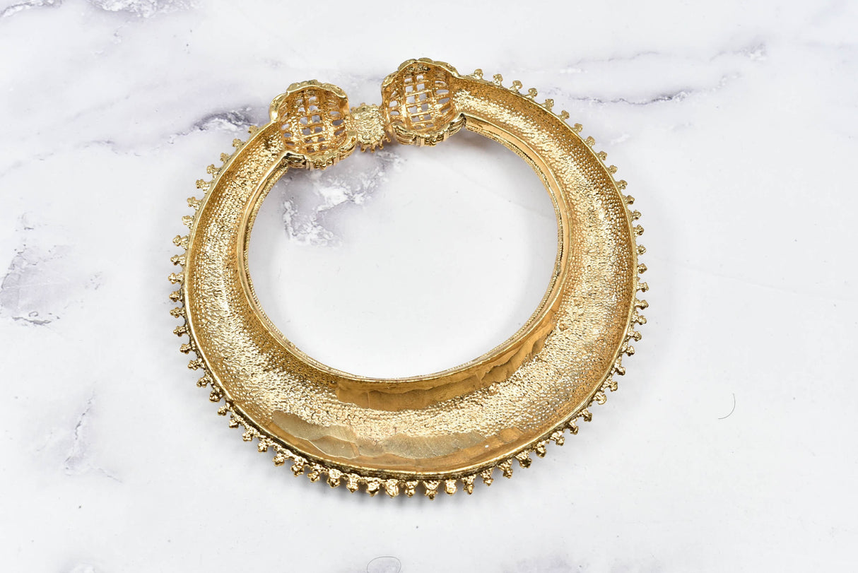 Gold Buckle Applique 4 1/2"