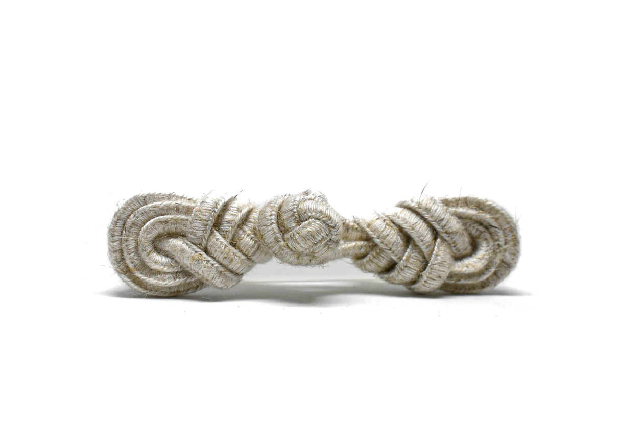Braided Connector Button 2.50 x 0.75
